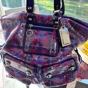 SPECIAL EDITION: Coach Berry/Tartan Glam Sequin Spotlight Bag